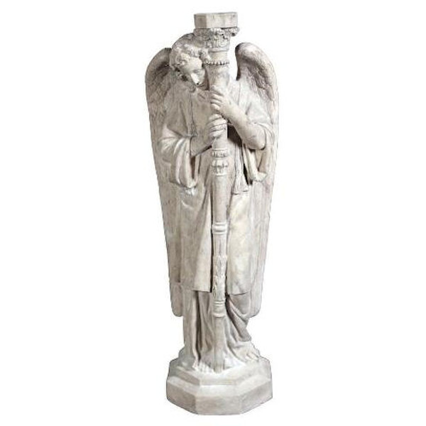 Cathedral Replicas Guardian Angel Statue Candle Holders Catholic Art